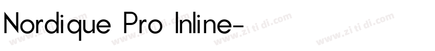 Nordique Pro Inline字体转换 Nordique Pro Inline字体转换